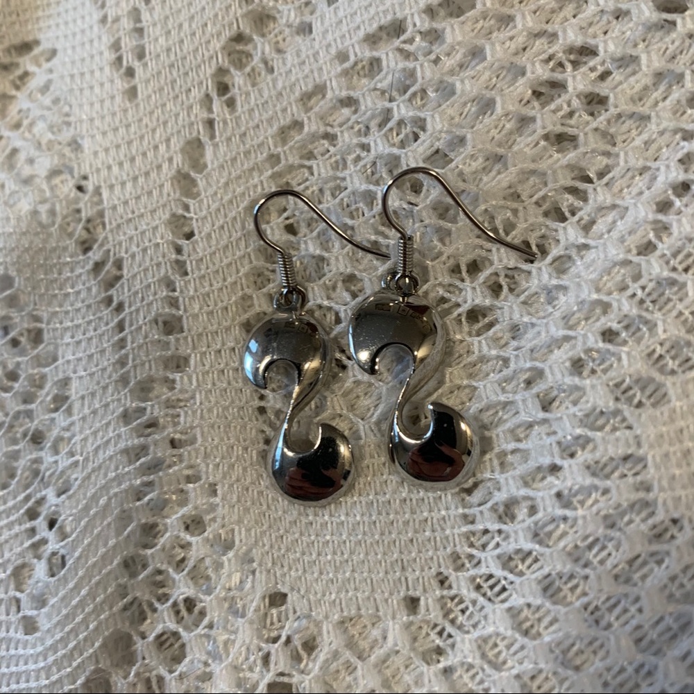 Dainty Silver Earrings